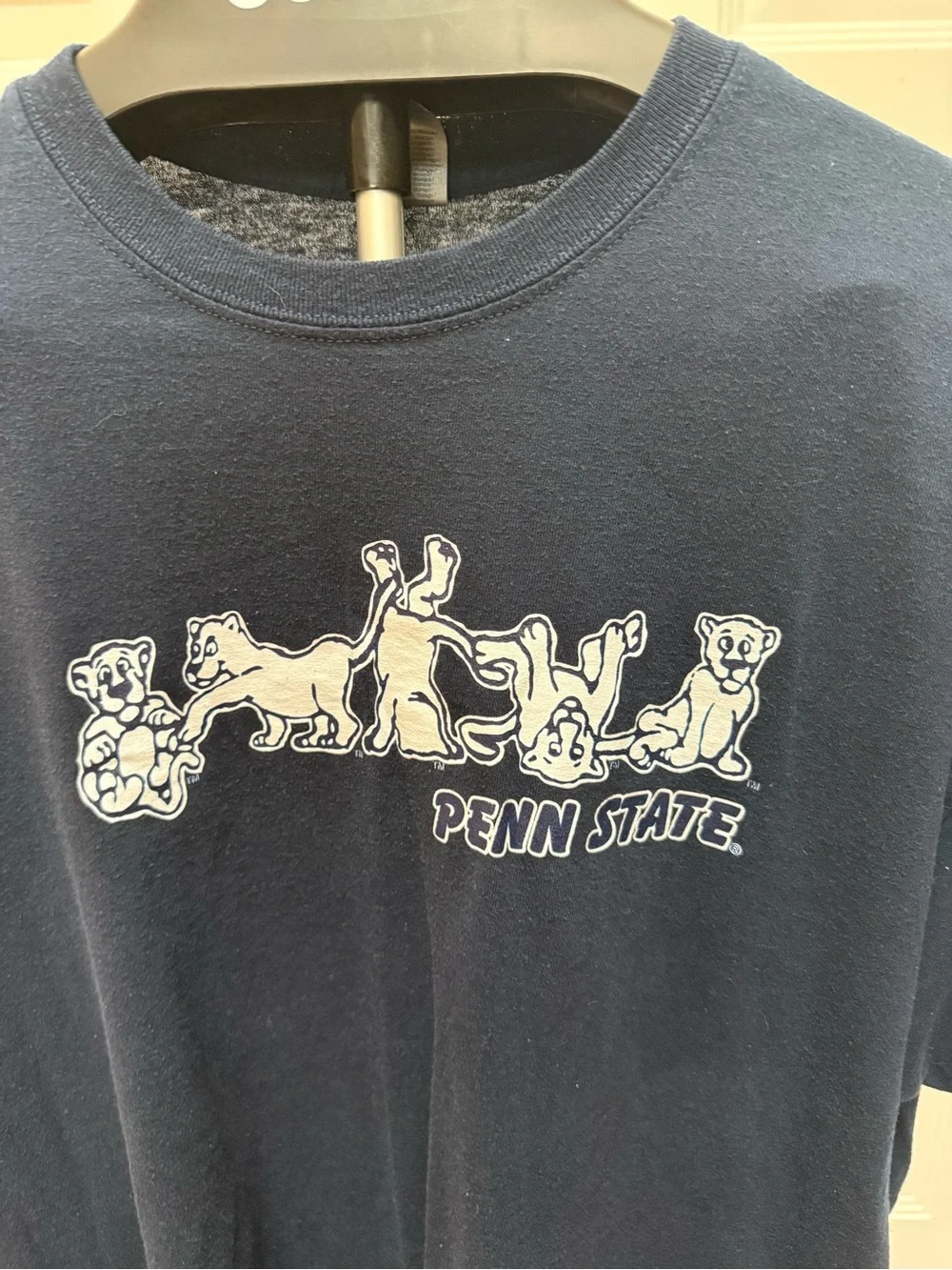 Gildan Navy Blue Penn State Graphic Tee - Picture 2 of 5